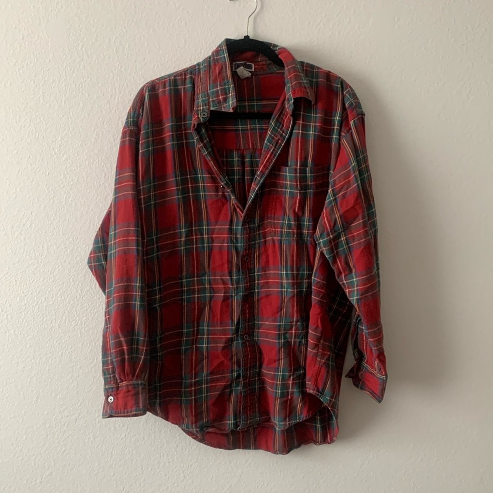 Oversized flannel
